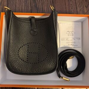 Hermes Evelyn TPM Black